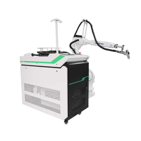 Automated Laser Cleaning System: 1500W-3000W Robot-Controlled Metal Surface Restoration