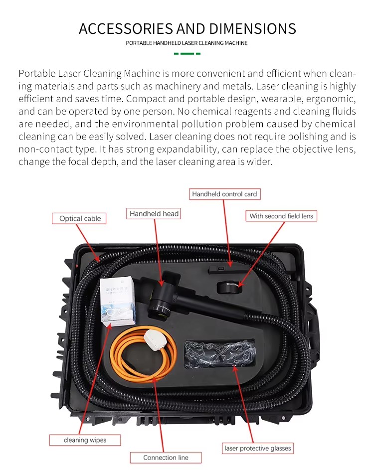 (new)Handheld 100W MOPA 8